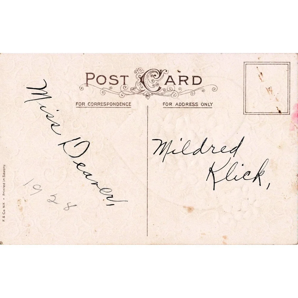 F. & Co. N.Y. antique embossed